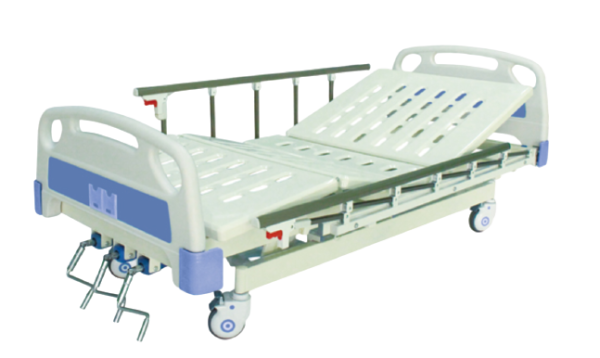 3 Crank manual hospital bed