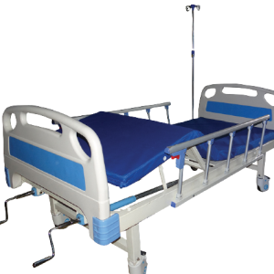 2 Crank manual hospital bed