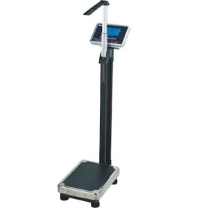 Digital weight and height scale