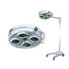 Single arm theatre light halogen with stand