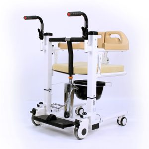 Hydraulic patient transfer chair