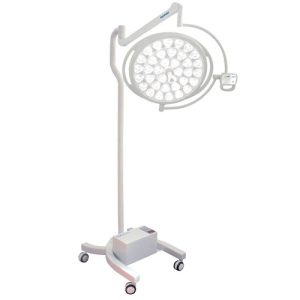 Single arm theatre light led with stand.