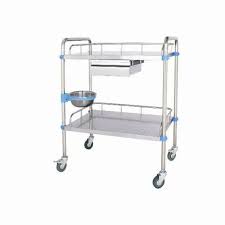 Stainless Steel Dressing Trolley