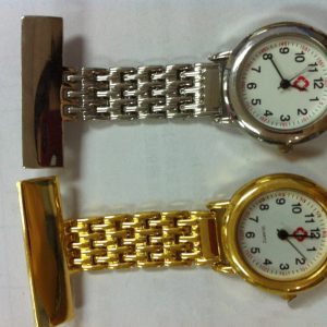 Metallic Nurse Watch